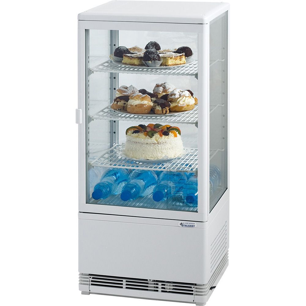 Universalvitrine 78l Weiss