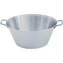 Schüssel, konisch mit Griffen d 45 cm 24,5 l
