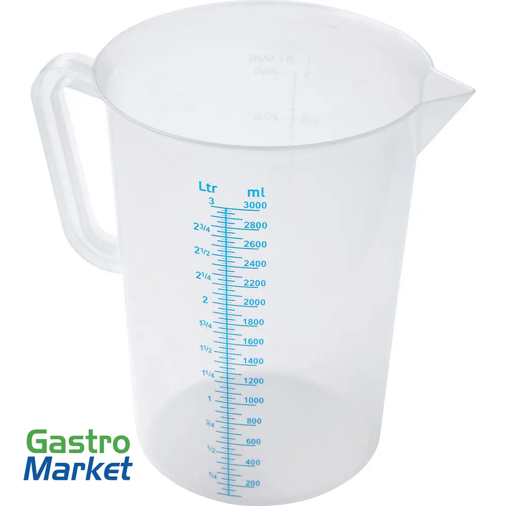 Odmerka číra s modrou mierkou - 5 l