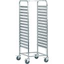 Regál na 16 x 600 x 400 mm nádoby