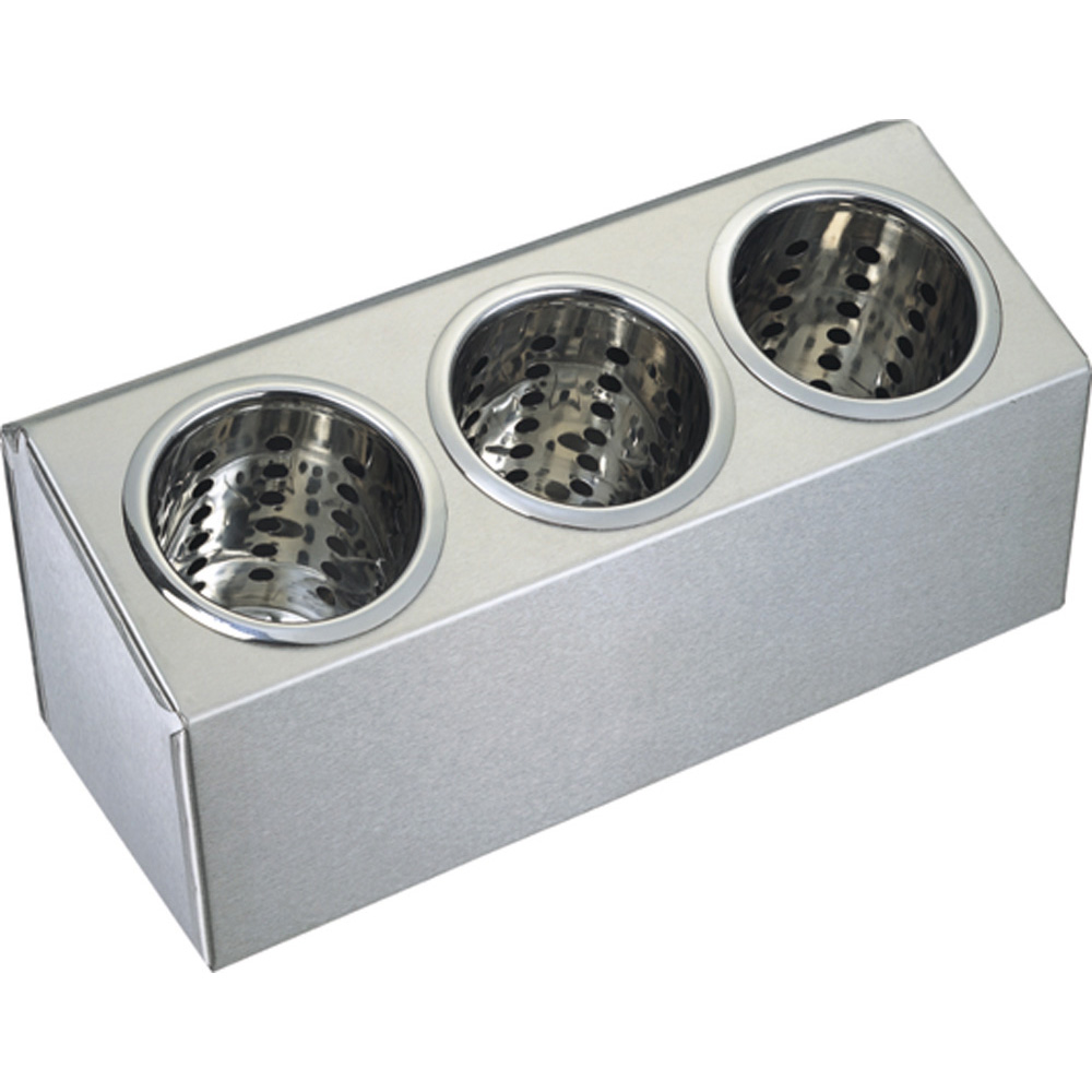 Cutlery basket holder Stalgast®, 3 baskets