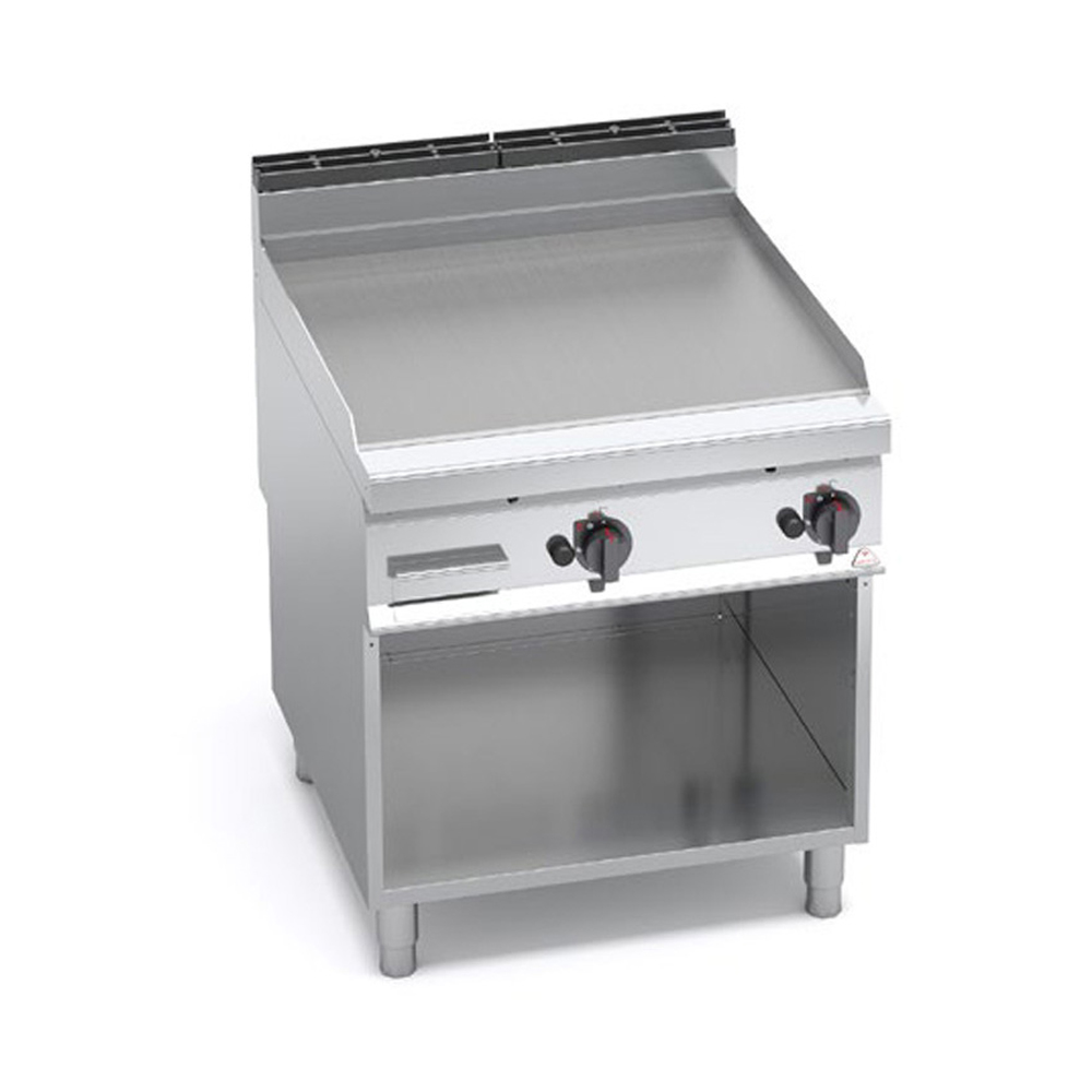 Electric griddle smooth