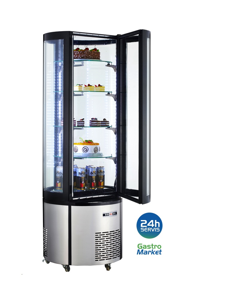 Refrigerating vitrine round ARC 400 l