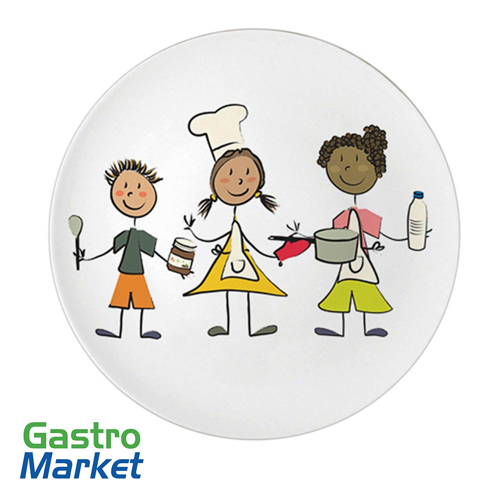 Plate flat, small "KIDS" Stalgast® 160 mm