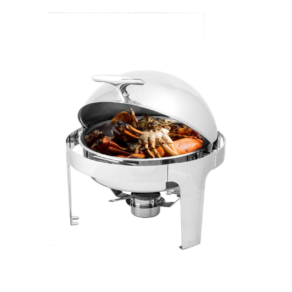 Chafing Dish Roll Top ELEGANCE 180° oval