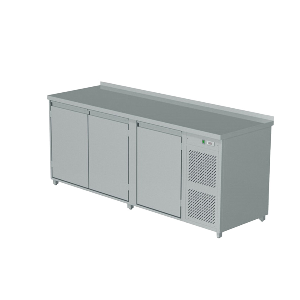 3-door cooling table for drinks - 720 l