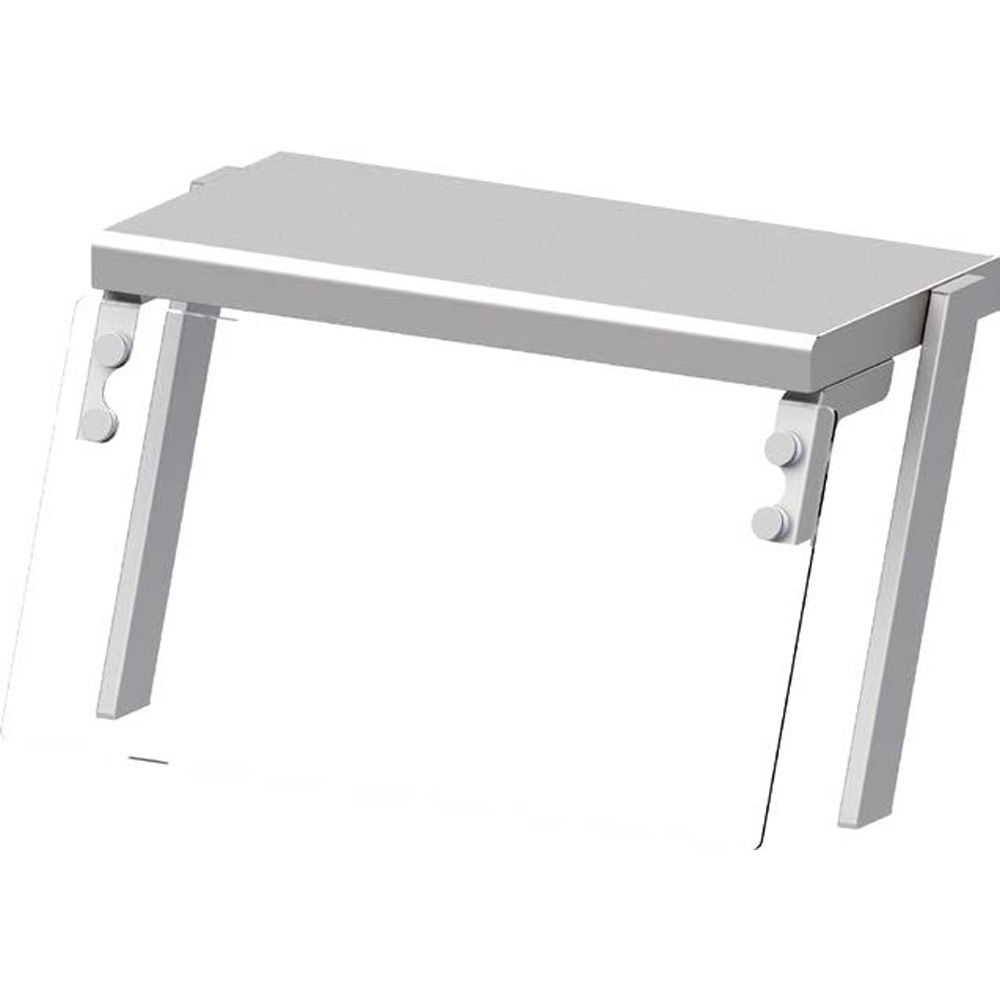 Nadstavba s nerezovou policou – LED osvetlenie – 2x GN1/1
