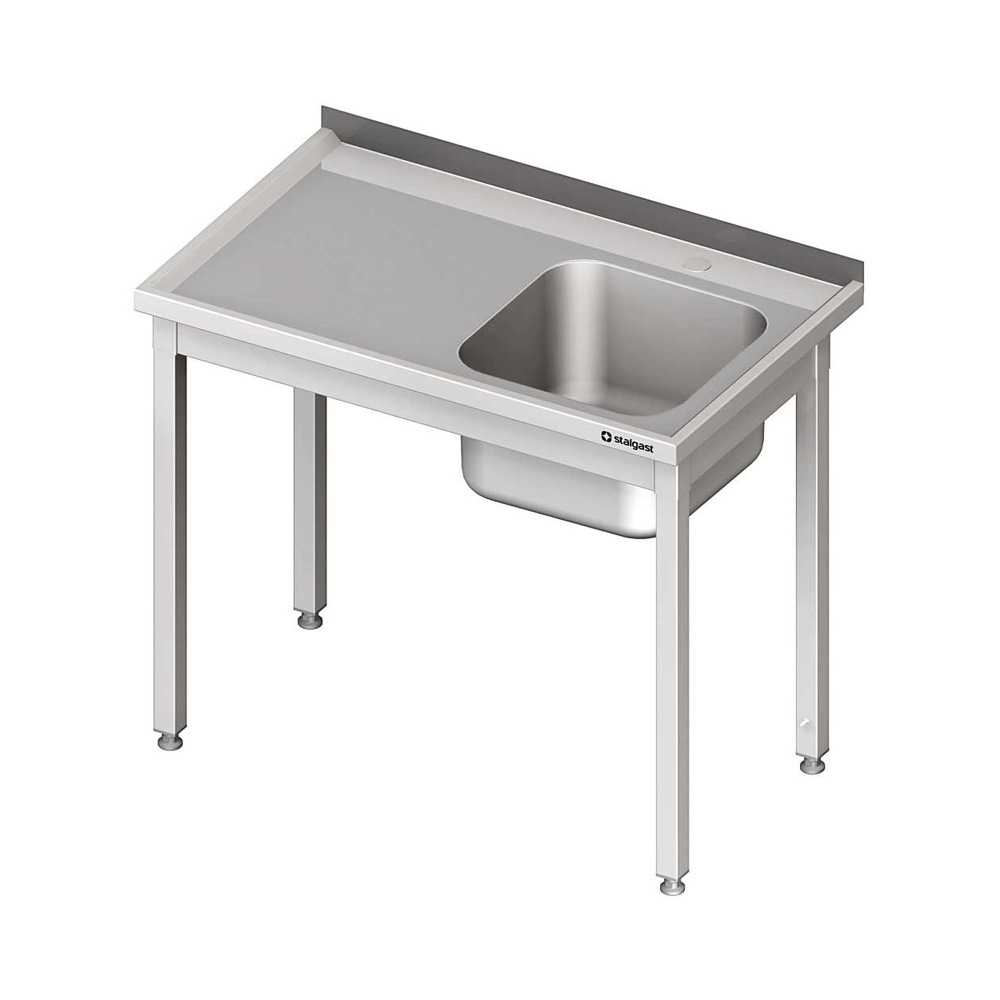 *Umývací stôl s jedným drezom a bez police STALGAST®