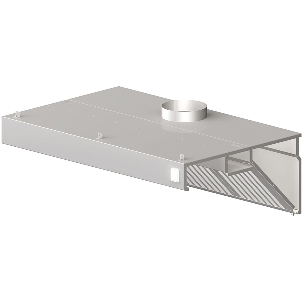 *Nástenný odsávač pary - kosený 2000x900x450mm