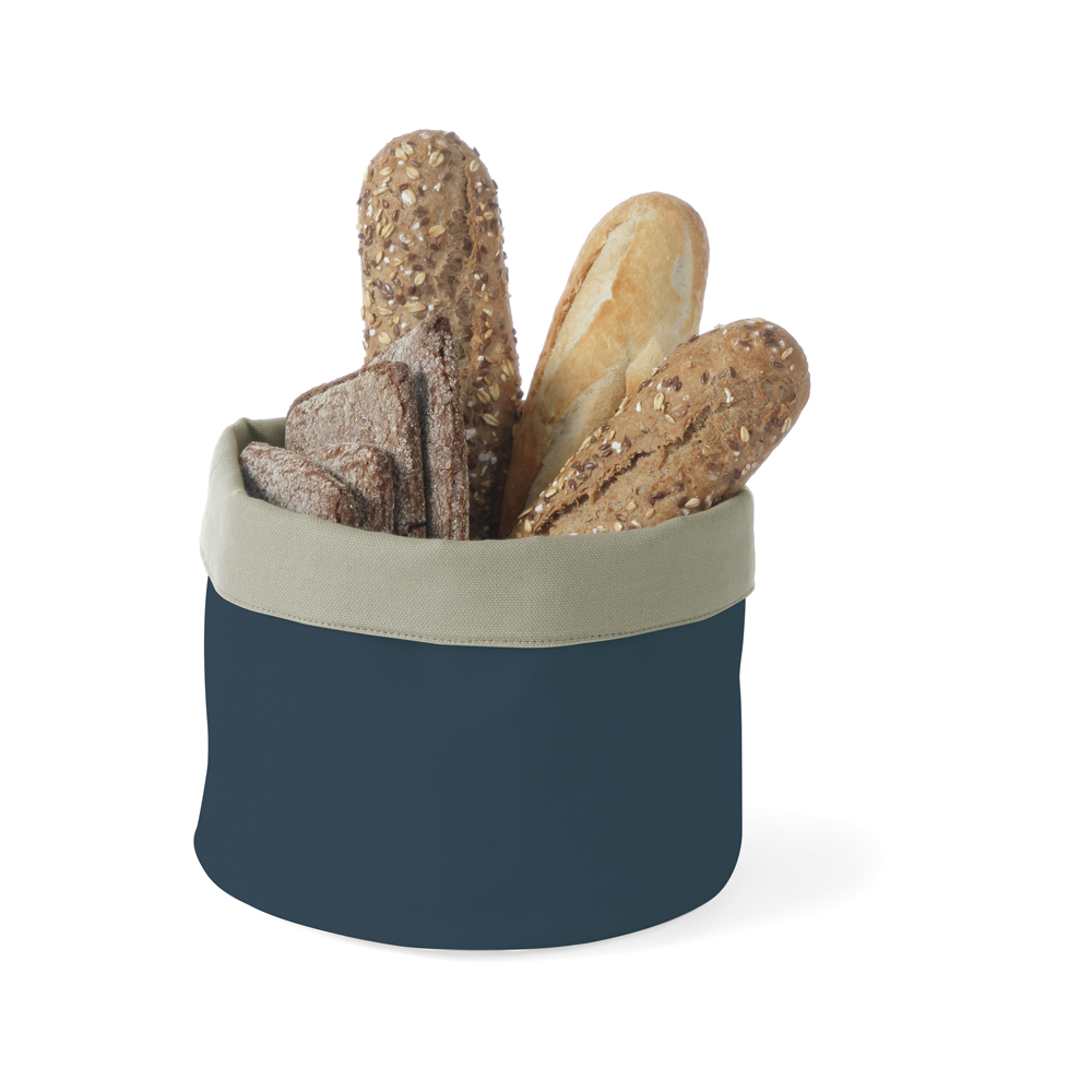 Košík na pečivo okrúhly 25 cm – šedo-tmavomodrý STALGAST®