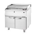 Lávový grill plynový Stalgast 800 „S“