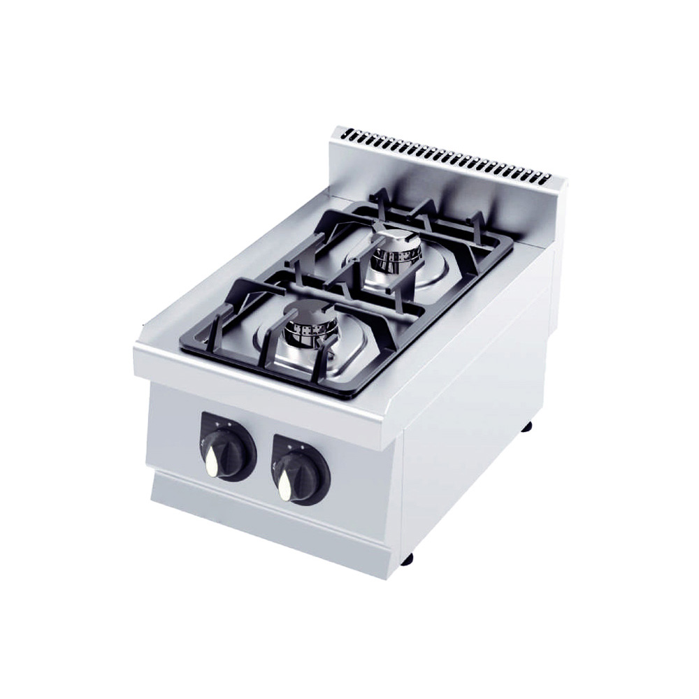 Gastromarket® 600 Plynový sporák- 2 horáky - bez podstavca 