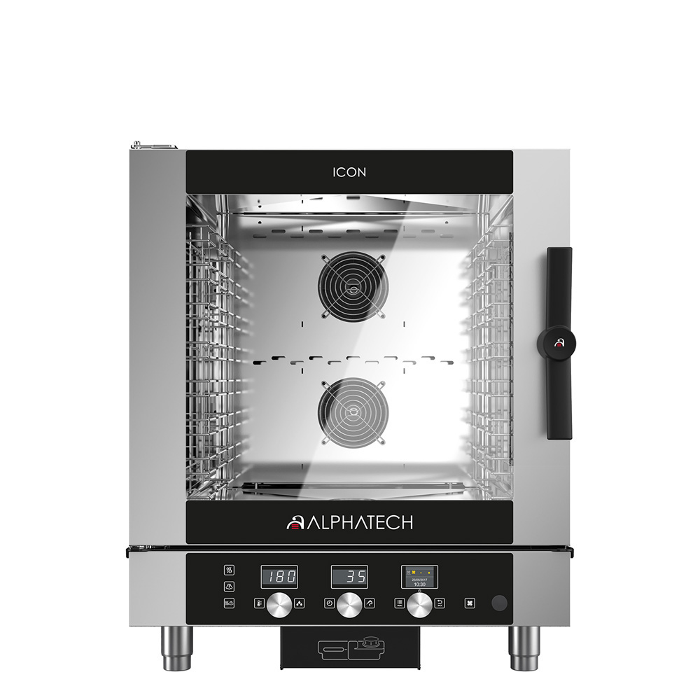Elektrický konvektomat s priamym parom ALPHATECH® ICON-T | 7× GN 1/1 | 12,5 kW | 400 V | AICET071E