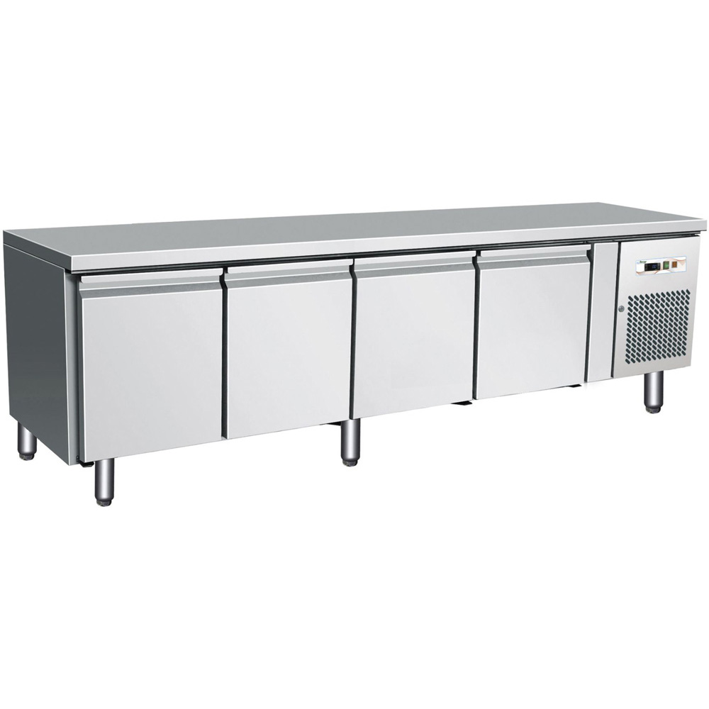 Znížený chladiaci stôl FORCAR 4 dverový