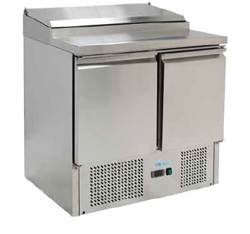 Saladeta FORCOLD so zabudovanou vitrinou- 2 dverová