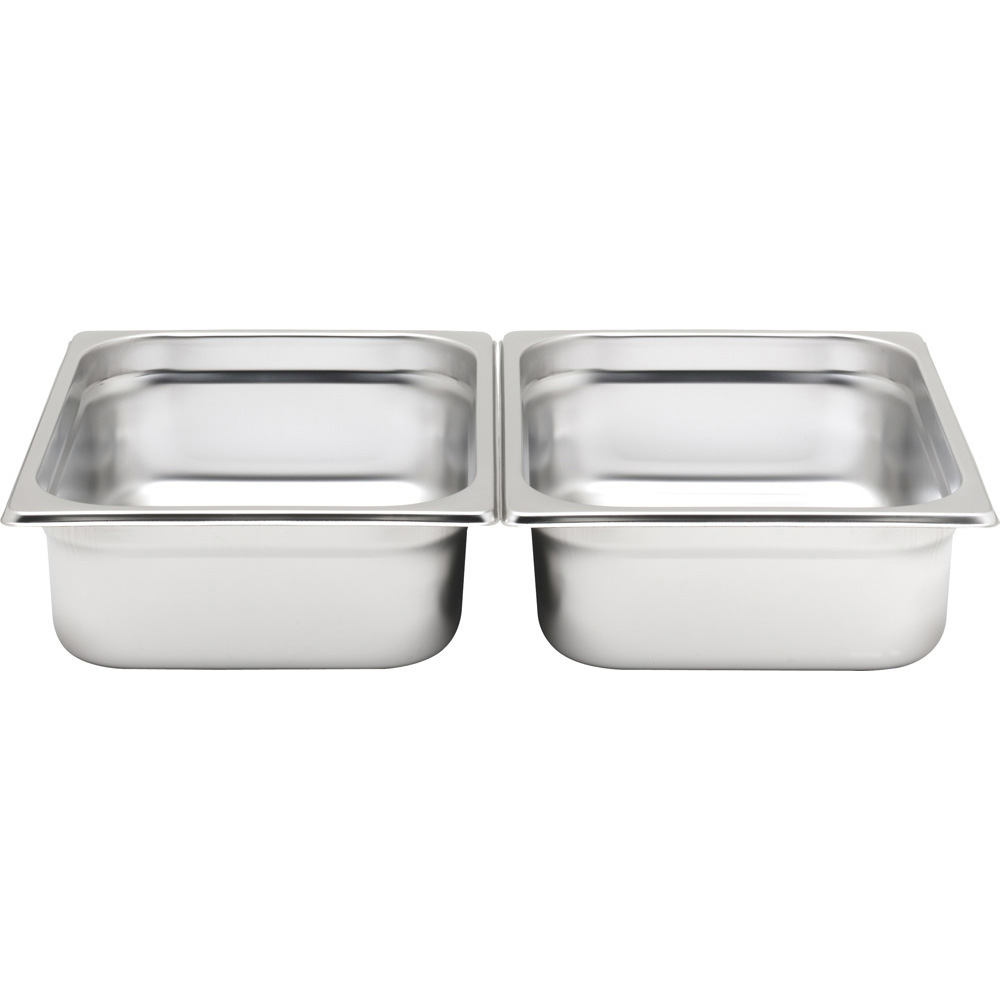 STALGAST® ECO GN 1/2 Pan, 40 mm deep, 2.0 L – Stainless Steel AISI 201