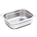 STALGAST® ECO GN 1/2 Behälter, 200 mm tief, 11.5 L – Edelstahl AISI 201