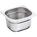STALGAST® ECO GN 1/6 Pan, Stainless Steel AISI 201, 65 mm Deep – 1 L