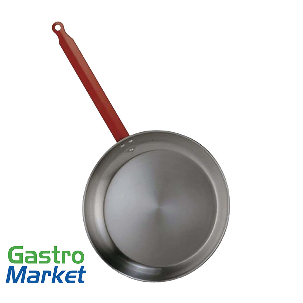 LA IDEAL - Panvica z uhlíkovej ocele s rukoväťou - Ø Cm 30