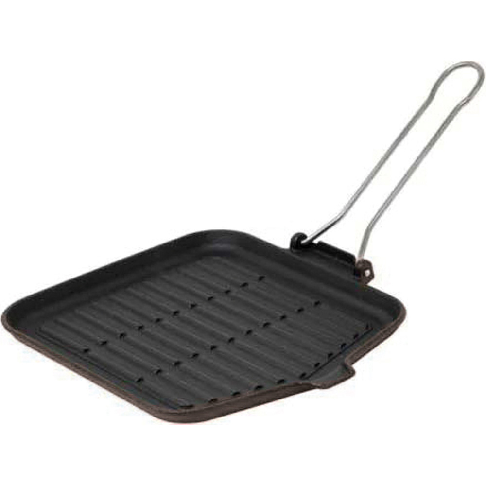 Štvorcová grilovacia panvica “Dietella Induction” - Smaltovaná liatina - cm 24x24