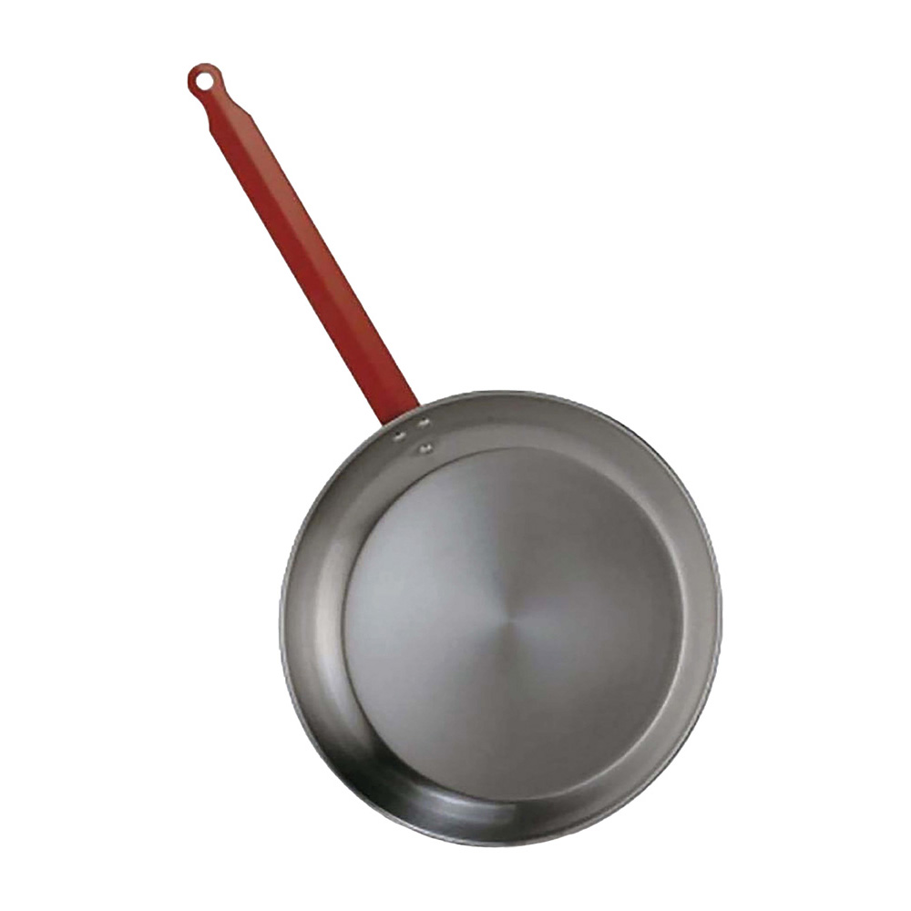  LA IDEAL - Shallow pan made from polished carbon steel - Ø Cm 36