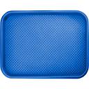 Tácka fast food, modrý, 350x450 mm