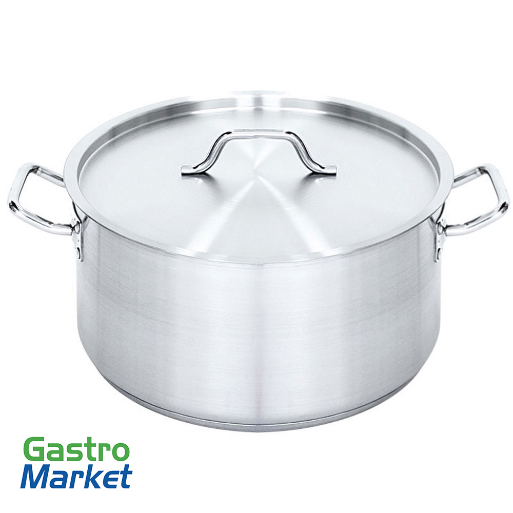 Hrniec nízky STALGAST - s pokrievkou - 20x10,5 / 3,3 l