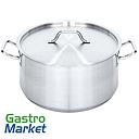 Hrniec nízky STALGAST - s pokrievkou - 24x11 / 5 l