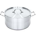 Hrniec nízky STALGAST - s pokrievkou - 32x16 / 12,9 l -