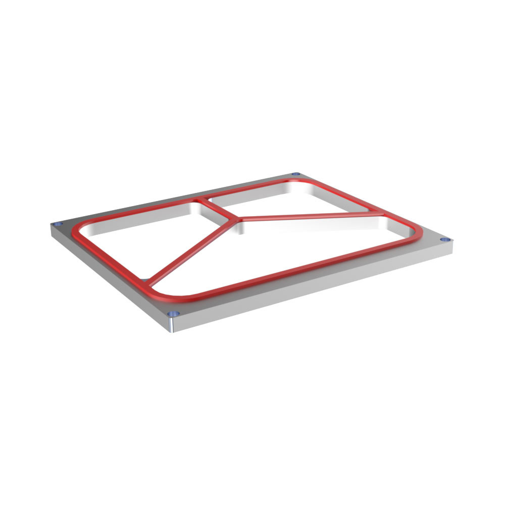 Forma pre zatavovací stroj pre 3 nádoby