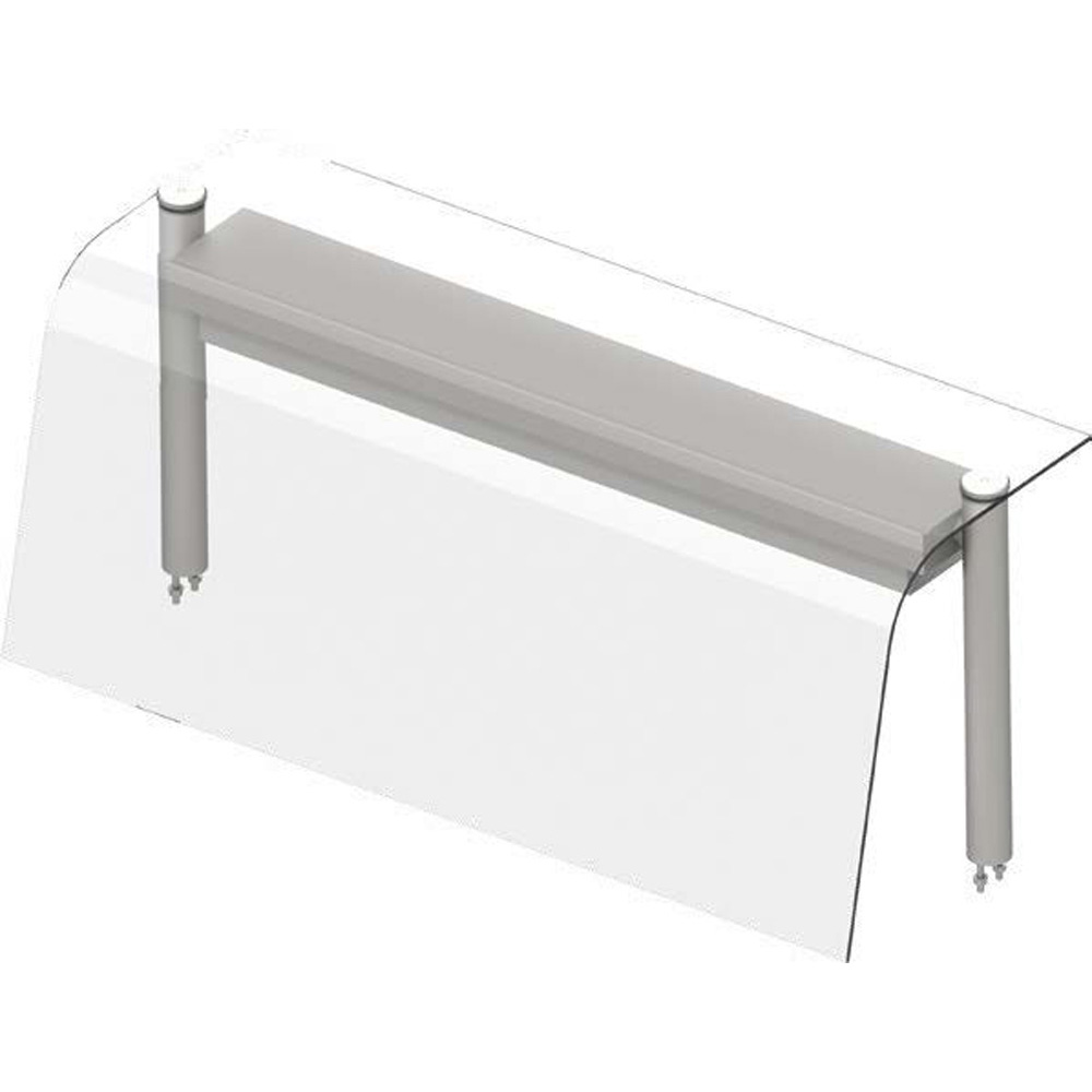 Nadstavba so sklenenou policou – ohrevné – 990 x 455 x 450 mm