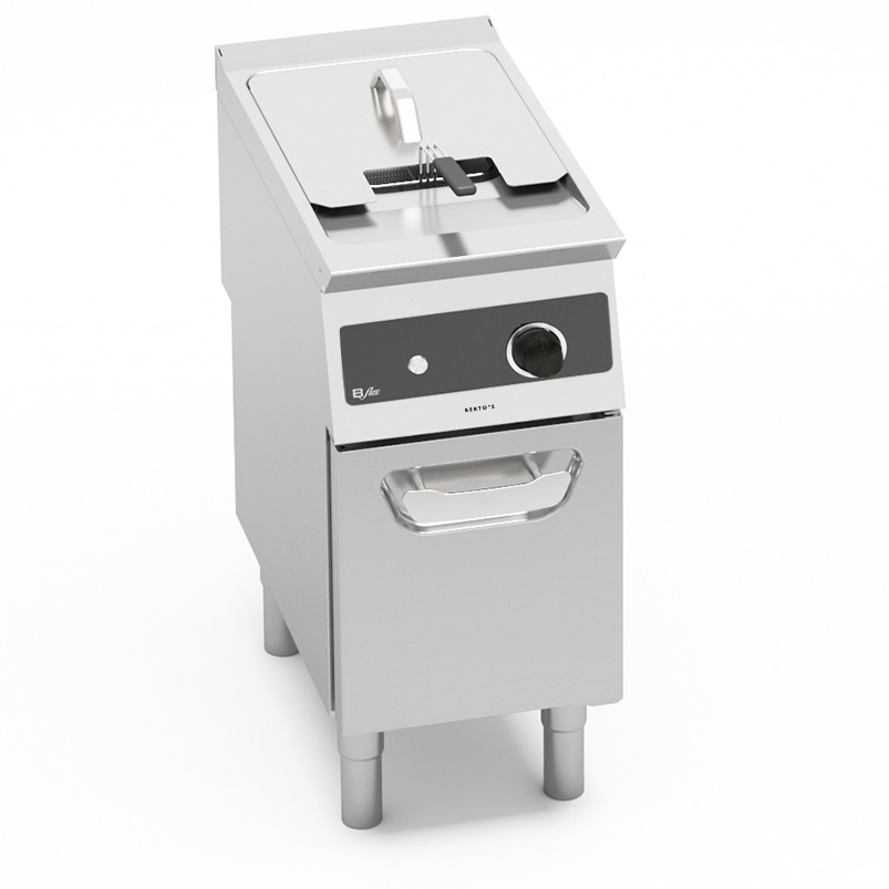 Fritteuse BERTOS 10 Liter - Digital BFLEX - 9 kW elektro - 400x715 mm