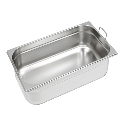 STALGAST® ECO GN 1/1 Pan with Handles 200 mm – Stainless Steel Gastronorm Pan