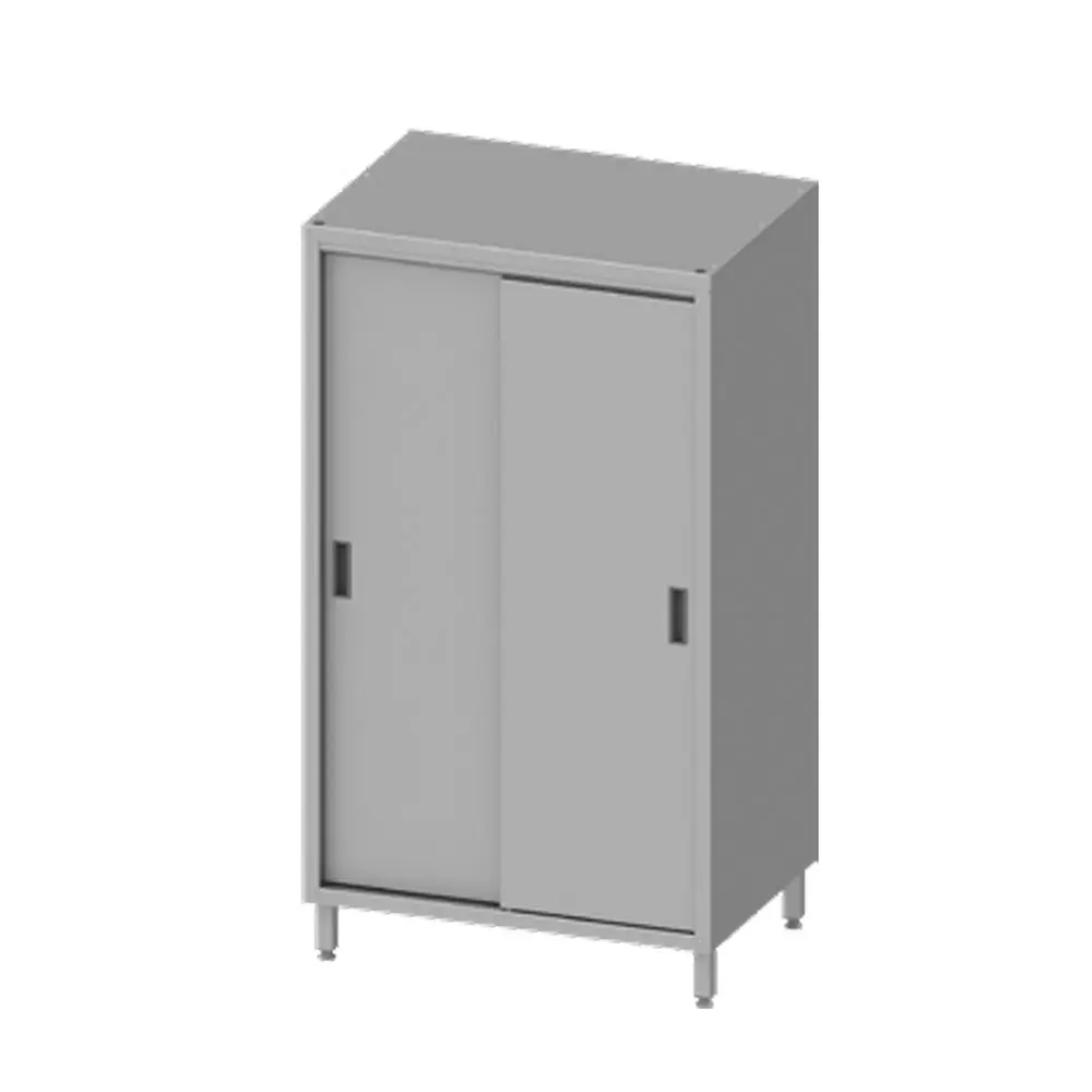 Skladovacia skriňa s posuvnými dverami | Stalgast - EasyLine | skrutkový | 1200x600x1800 mm