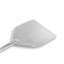 Obdĺžniková pizza lopata 32x30 cm | plná | hliník neošetrený | rúčka 120 cm | séria Amica | GI Metal AE-32R/120