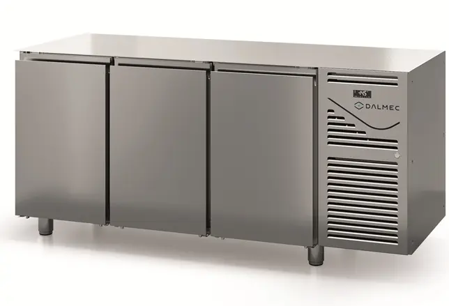 Trojdverový chladiaci stôl Dalmec® bez lemu | DALMEC PPCT703ANLI