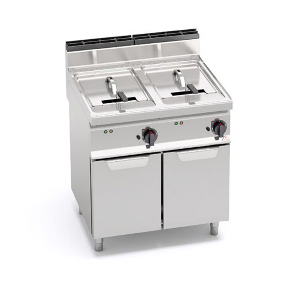 Electric fryer 2 x 18 L