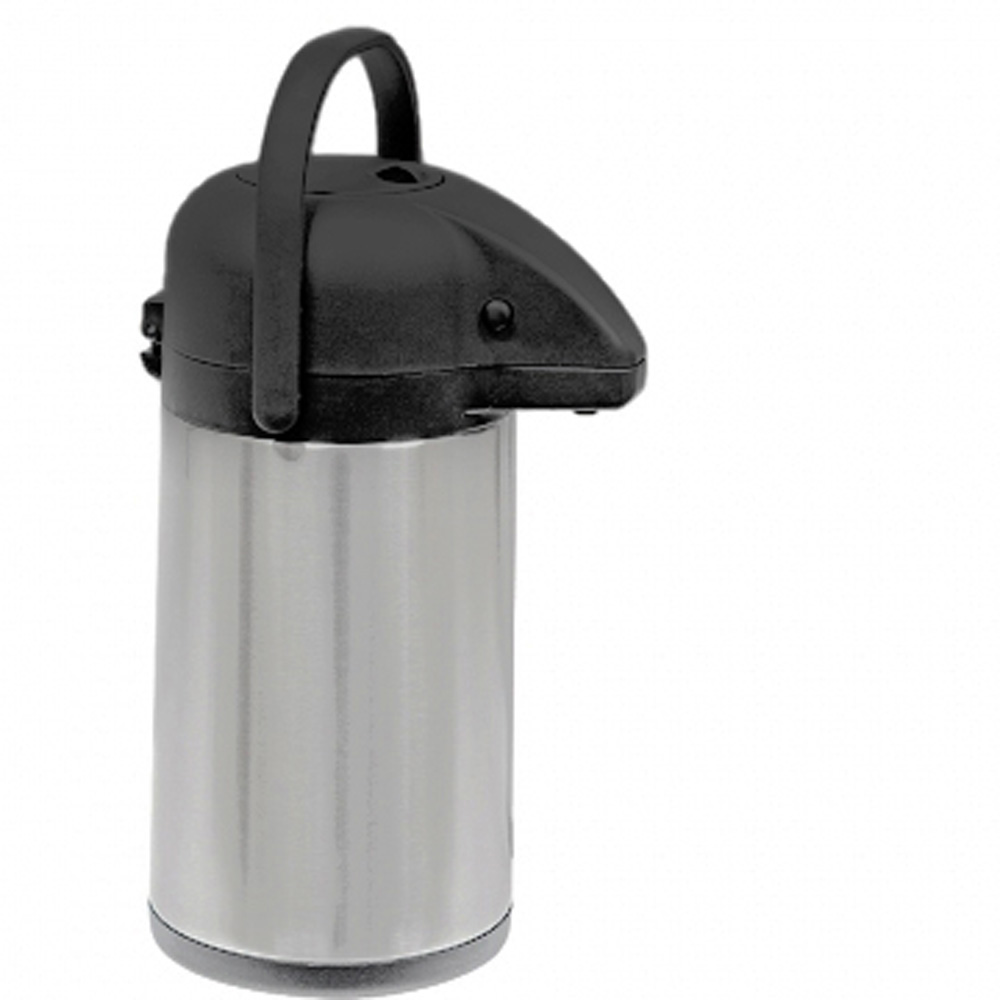 Termoska s pumpou, objem 2,5 l, vyska: 37 cm, polypropylénová pokrievka