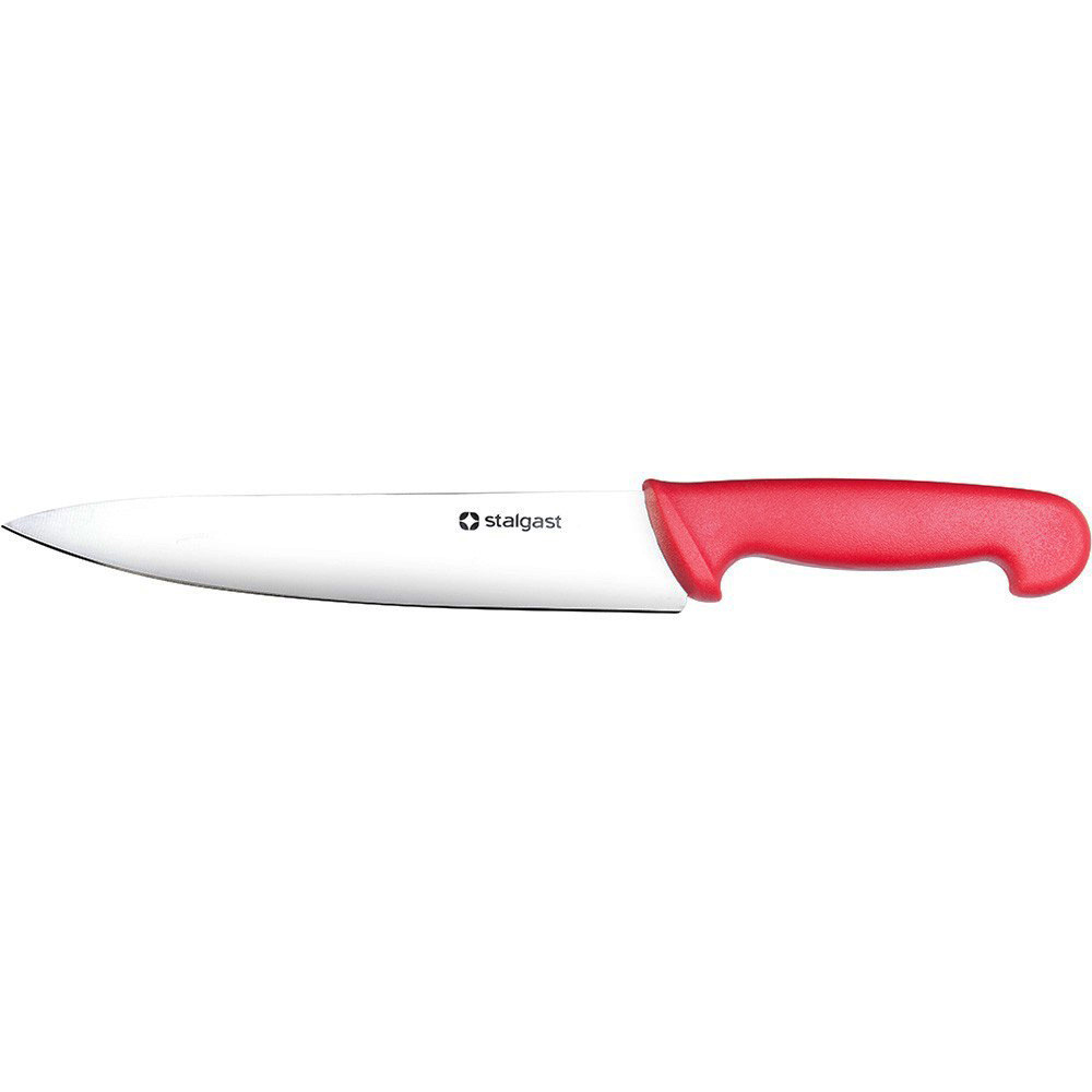 HACCP-Kuchynský nôž, ćervený, 22cm
