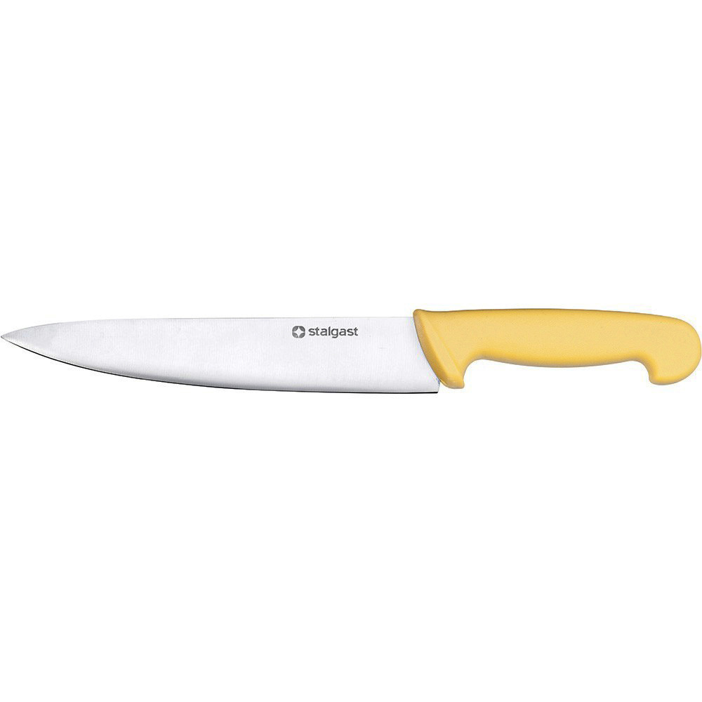 HACCP-Kuchynský nôž, žltý, 22cm
