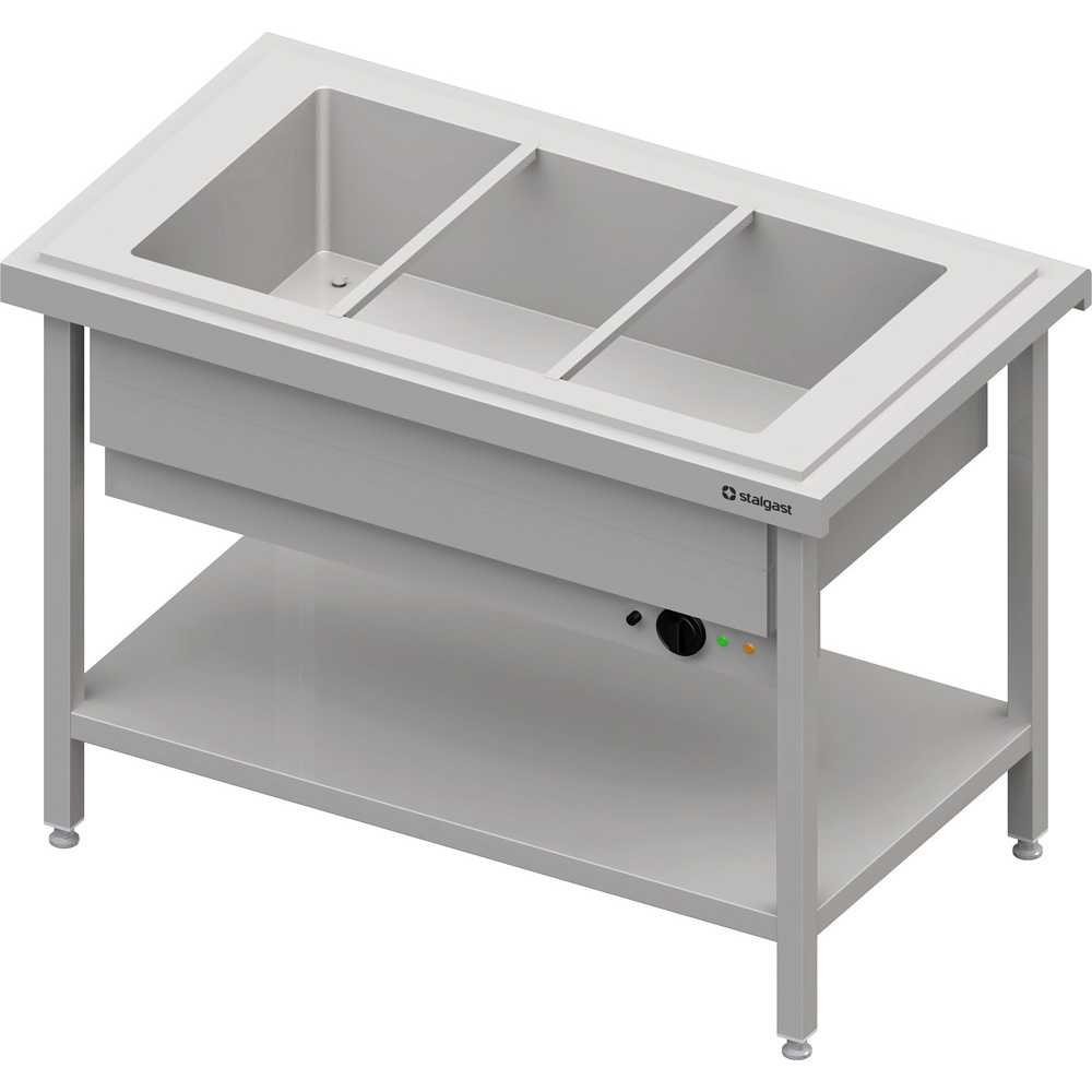 Heating table for GN containers 3x GN1/1