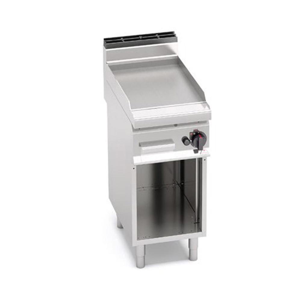 E-grilovacia platňa BERTO´S ryhovaná 4,8 kW