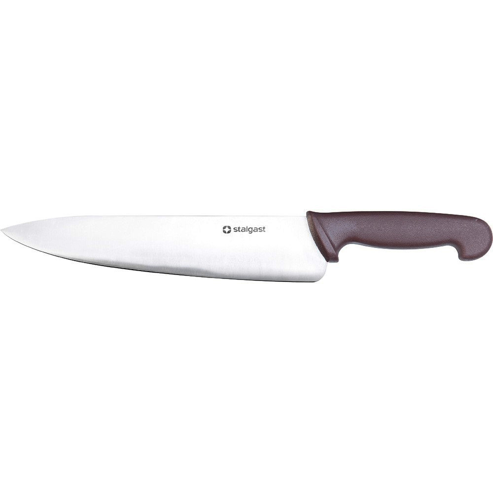 HACCP-Kuchynský nôž dlhý, hnedý, 25cm