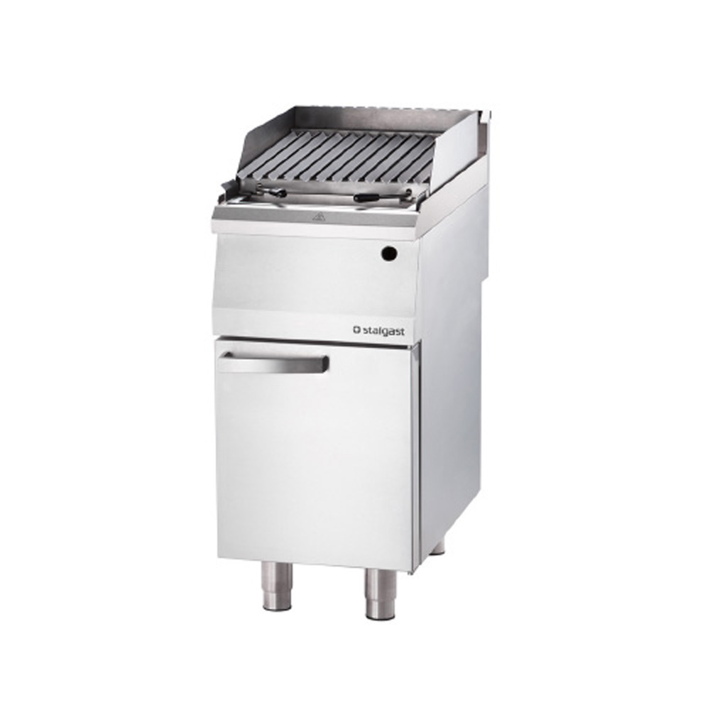 Lávový grill plynový Stalgast 400 „S“