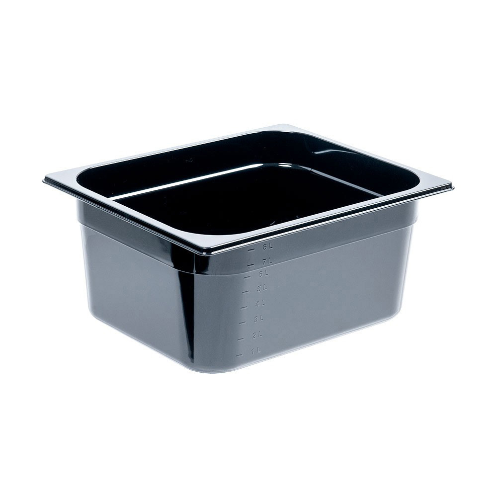 Nádoba STALGAST® GN1/2-100 čierny polykarbonát 