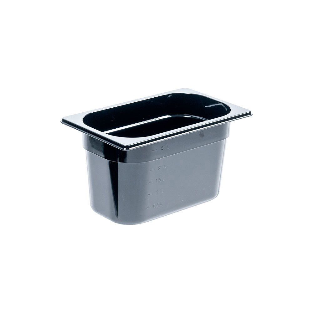 Nádoba STALGAST® GN1/4-100 čierny polykarbonát 