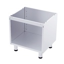Gastromarket 600 Stand -open - dimensions   -600 x 600 x 610 mm