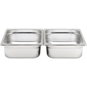 STALGAST® ECO GN 1/2 nádoba, 20 mm hlboká, 1.2 L – nerez AISI 201