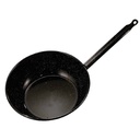 LA IDEAL - Panvica HLBOKÁ zo smaltovanej uhlíkovej ocele s rukoväťou - liter: 7,8 - Ø Cm 36