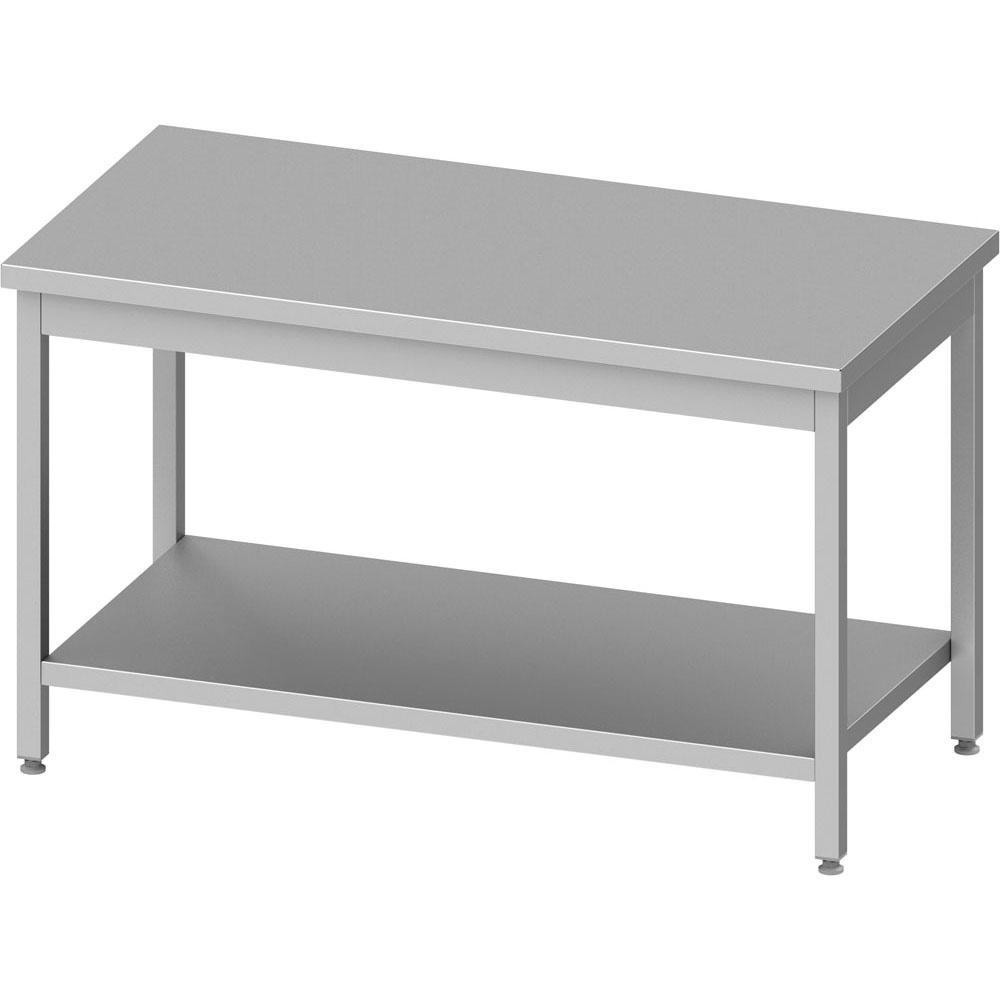 Pracovný stôl bez lemu s policou EKO 201 600x600x850 mm